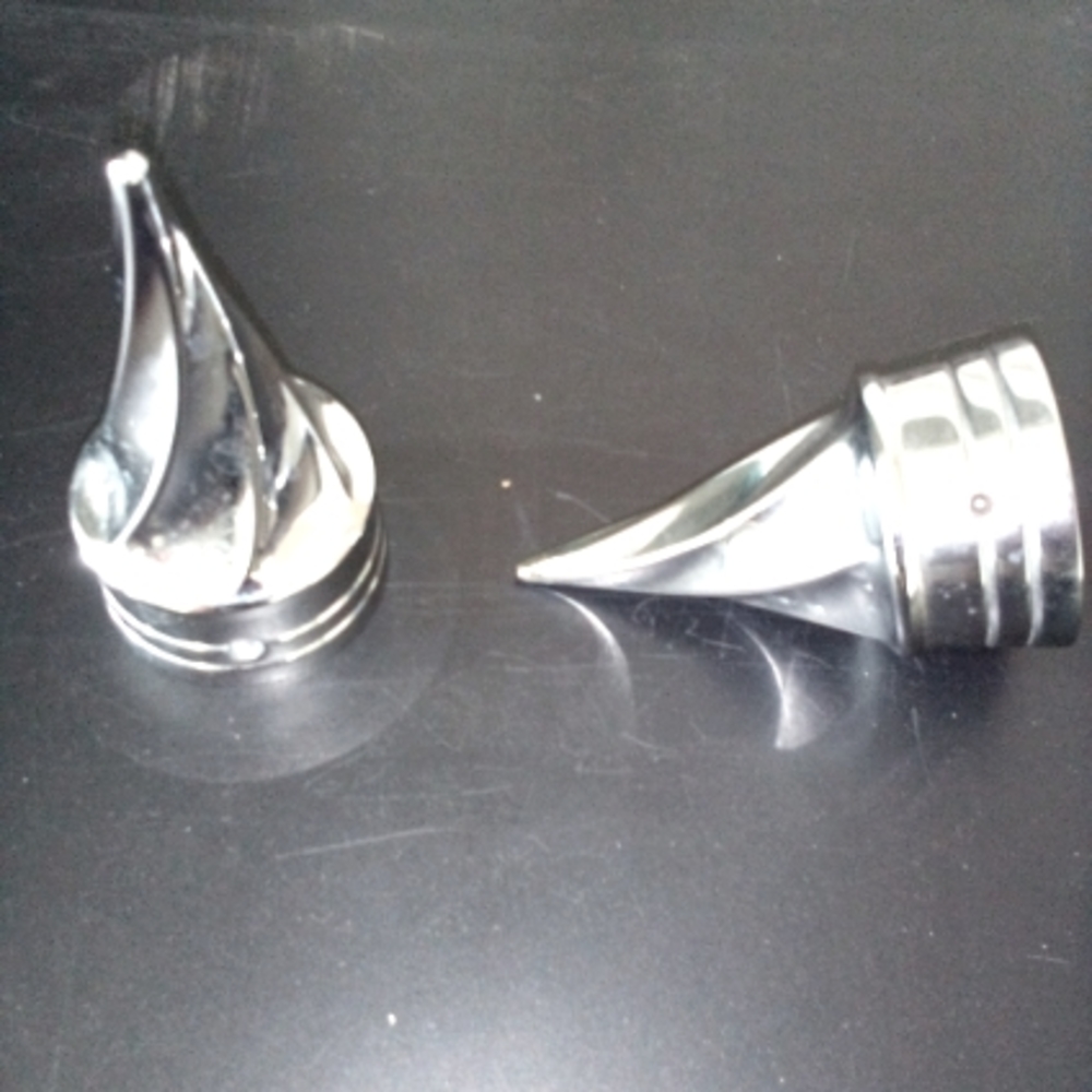 Chrome Motorcycle Screw Covers